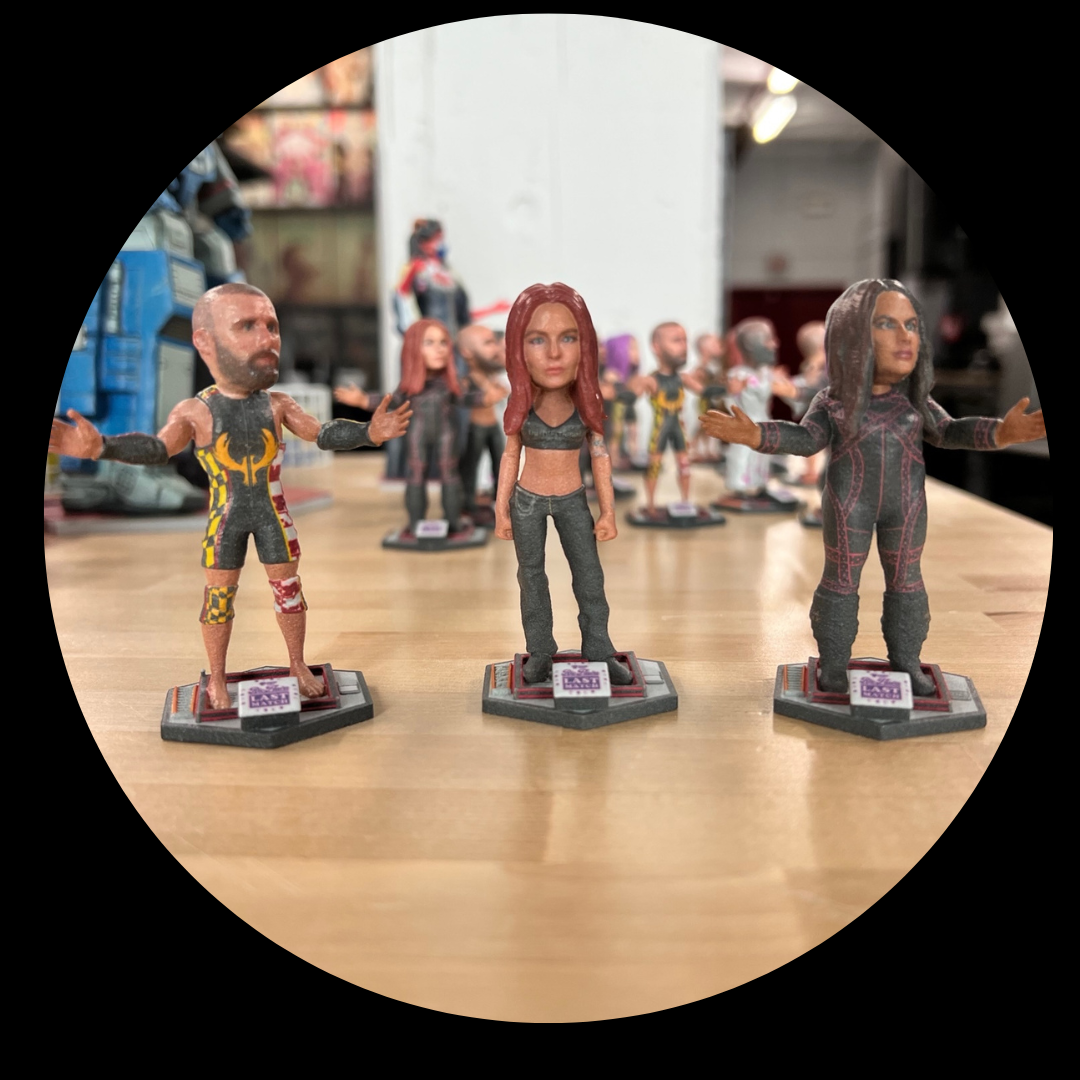 Amy, Mojo & Lina Collectibles