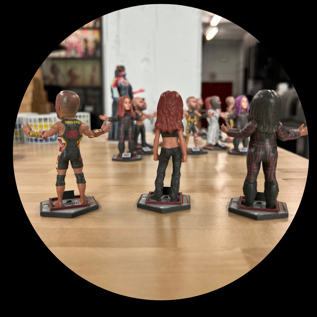 Amy, Mojo & Lina Collectibles